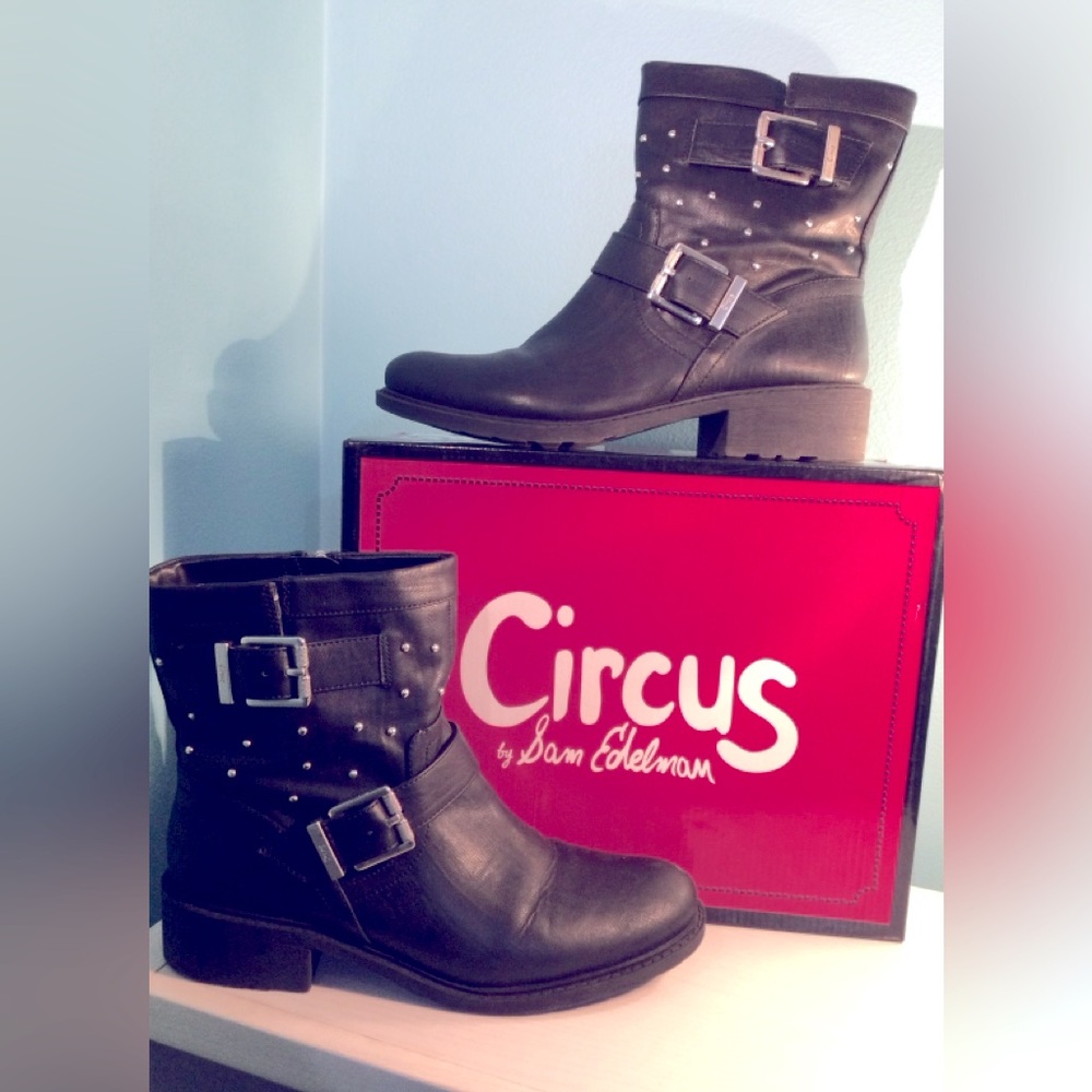 Sam Edelman moto boots